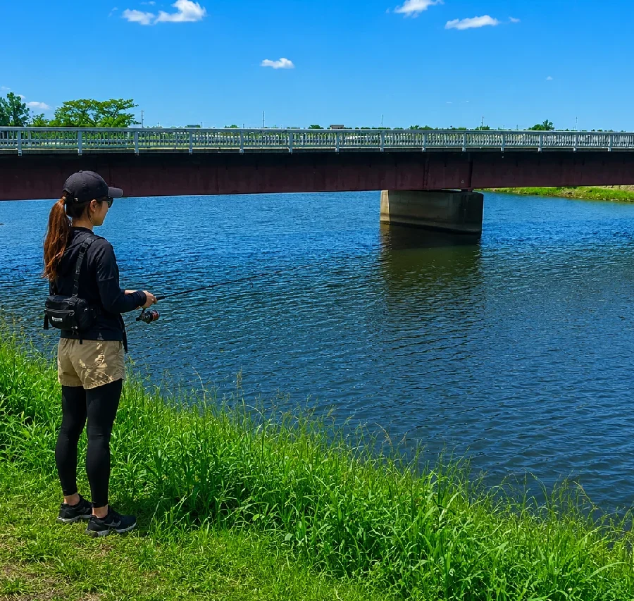 破竹川轟橋周辺