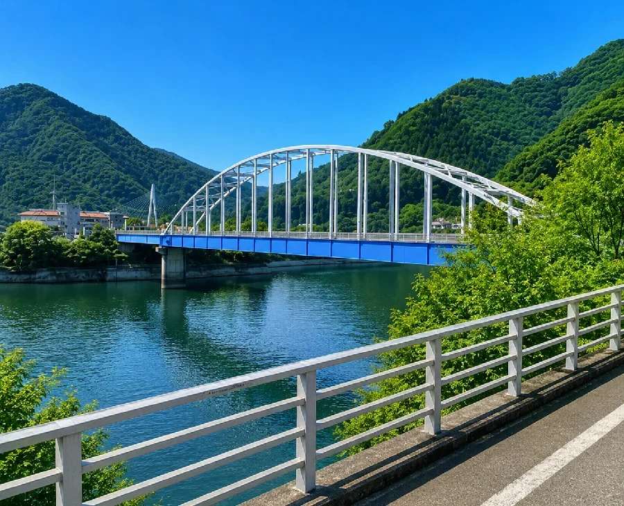 丹沢湖大仏橋周辺
