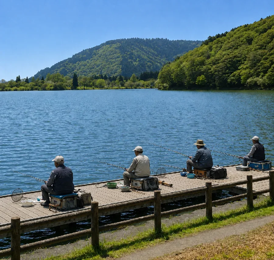 田貫湖北釣り桟橋