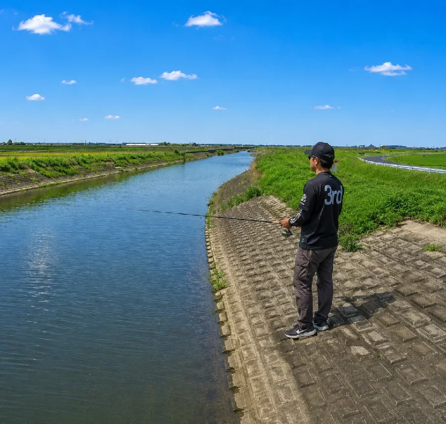 破竹川底橋付近