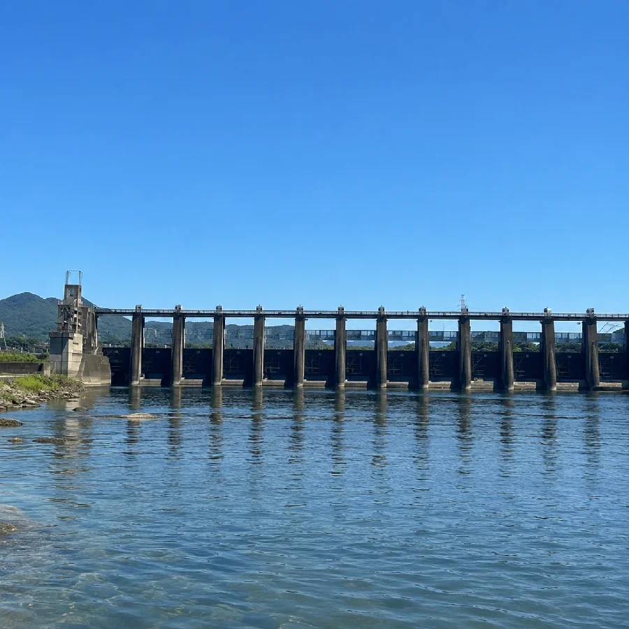 木曽川今渡ダム下流
