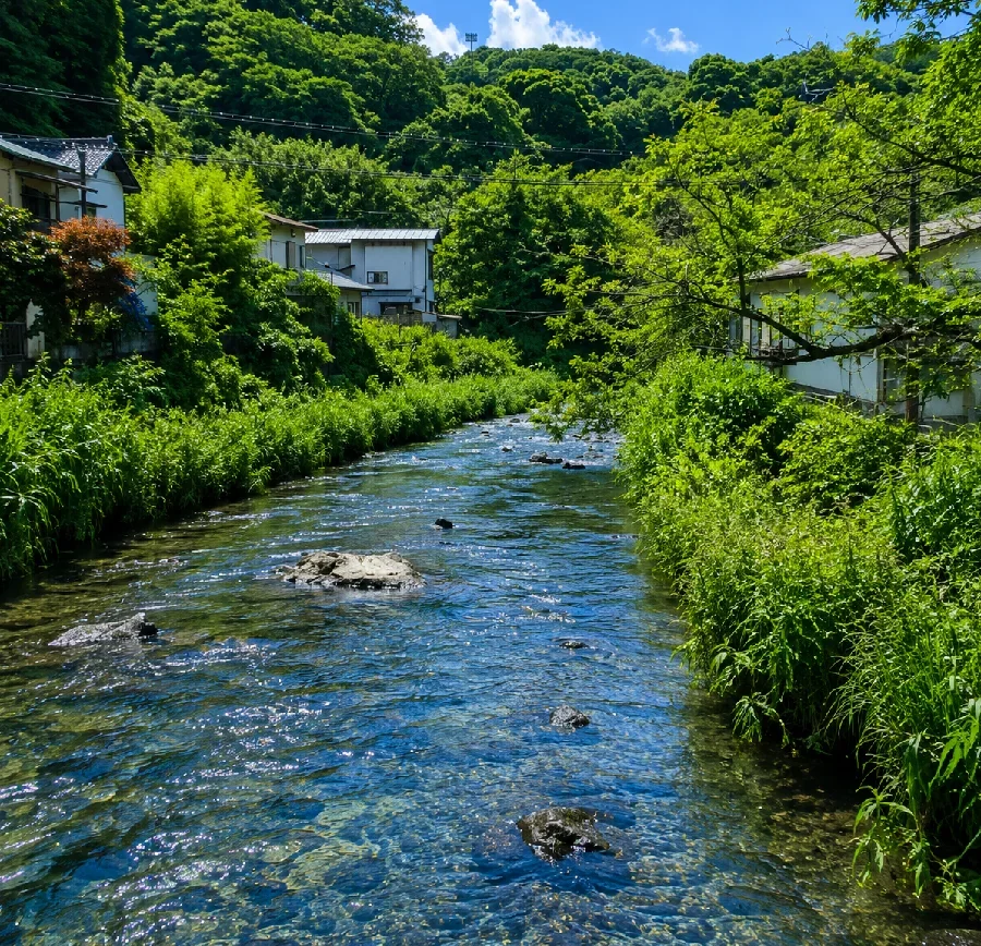 伊東大川南伊東駅付近
