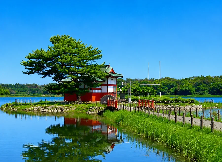 多々良沼弁天周辺