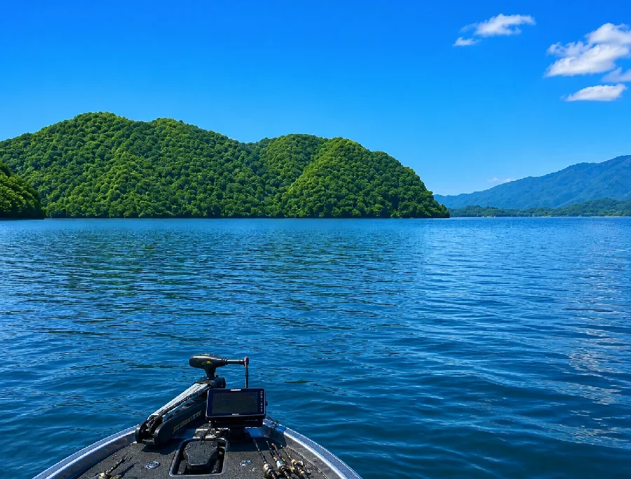 猪苗代湖中田浜
