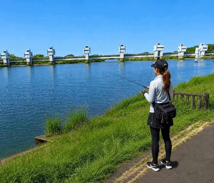 小貝川岡堰