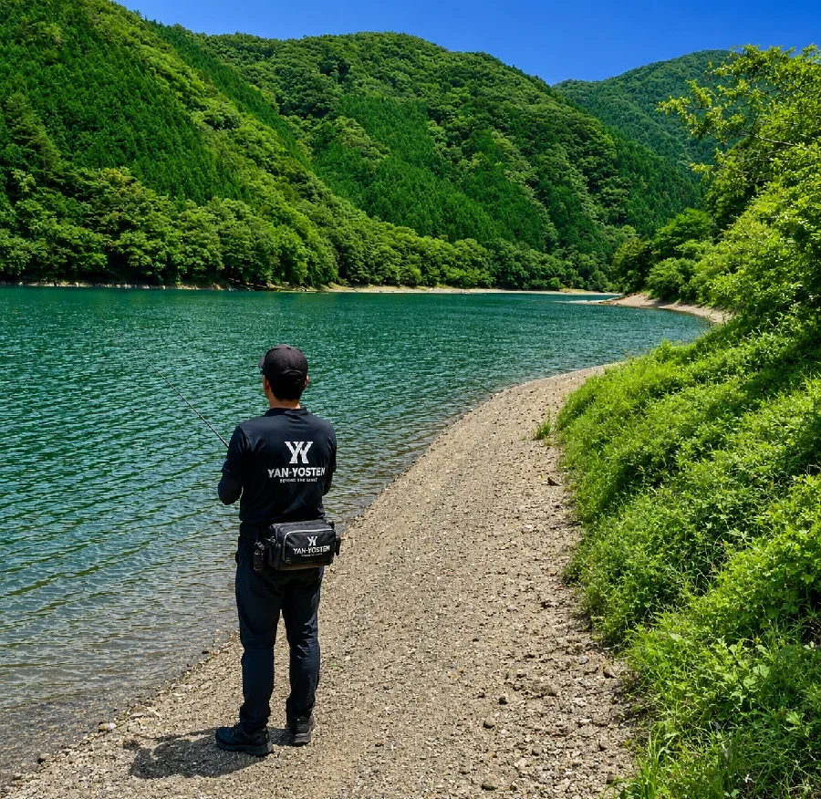 奥多摩湖小留浦駐車場下