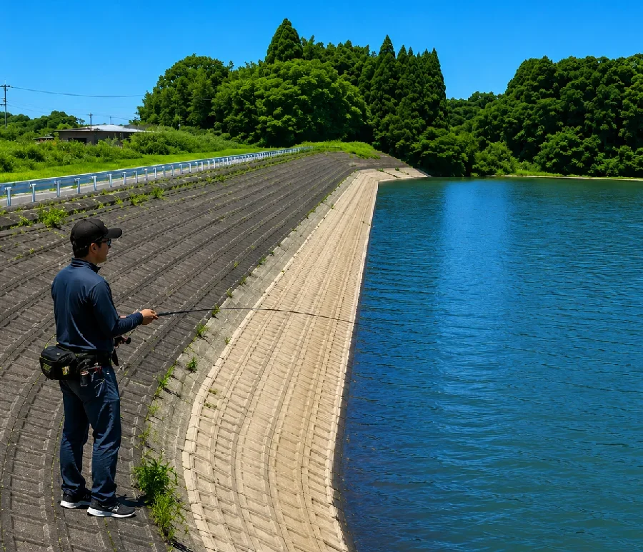 雄蛇ヶ池堰堤