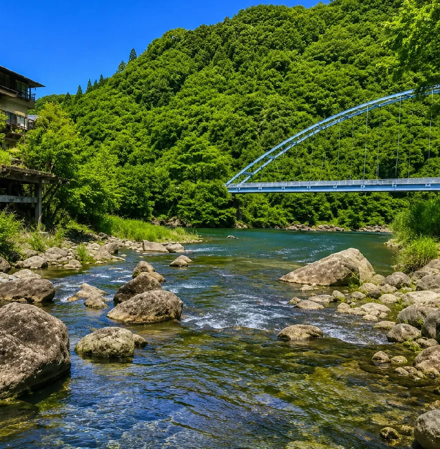 鬼怒川男鹿川合流地点