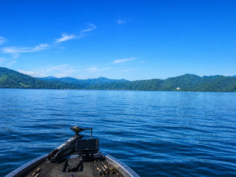 猪苗代湖崎川浜