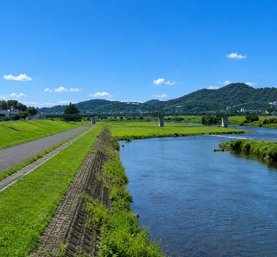 渡良瀬川田中橋