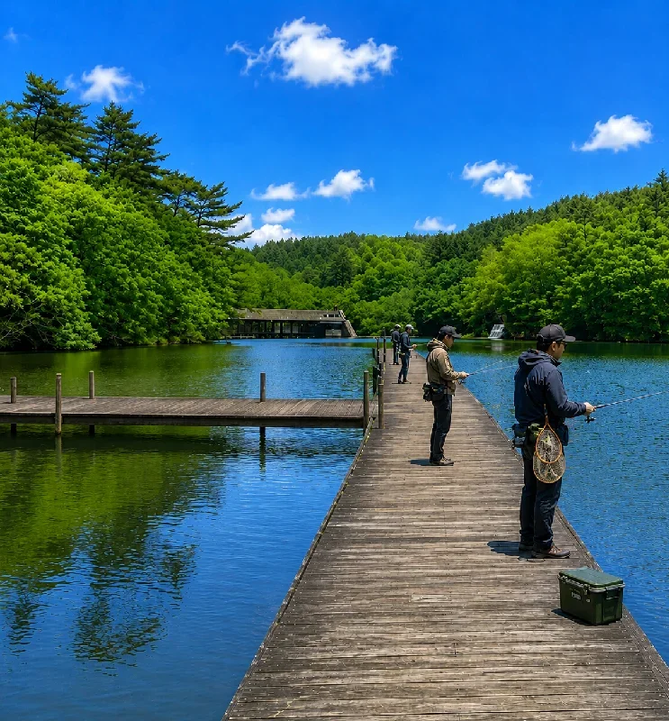 通天湖桟橋