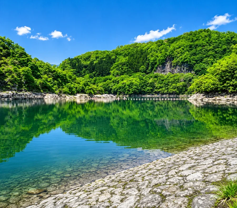 君ケ野ダム公園周辺