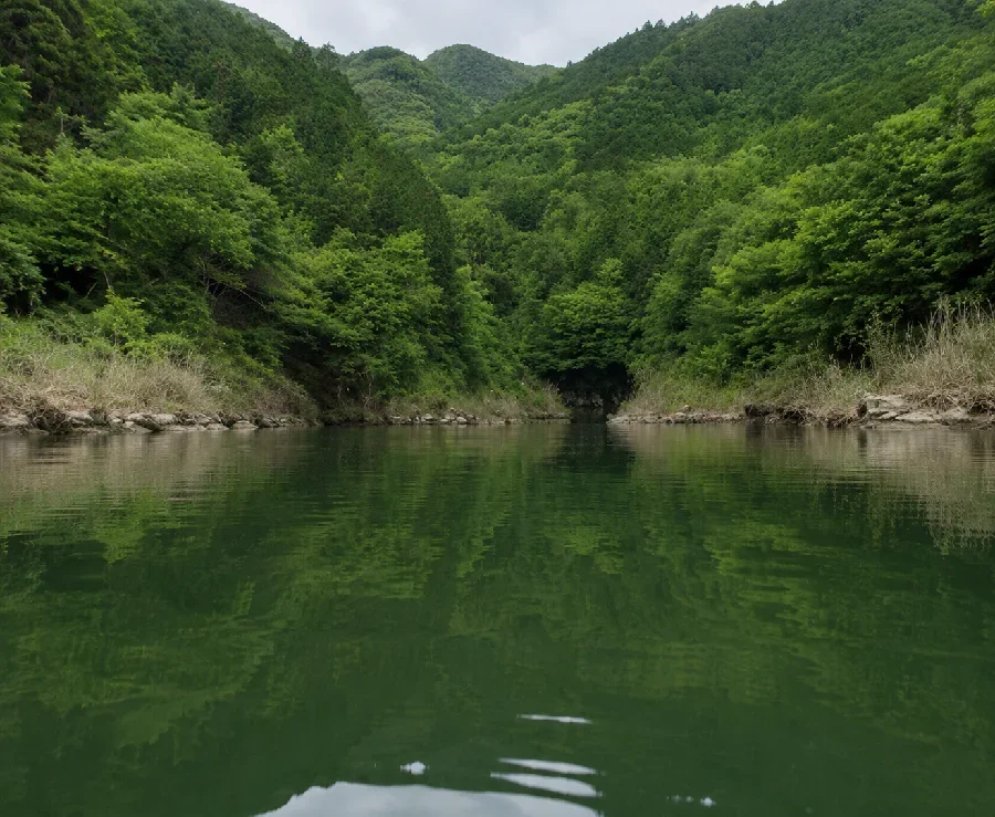 阿木川ダム湯壺川インレット