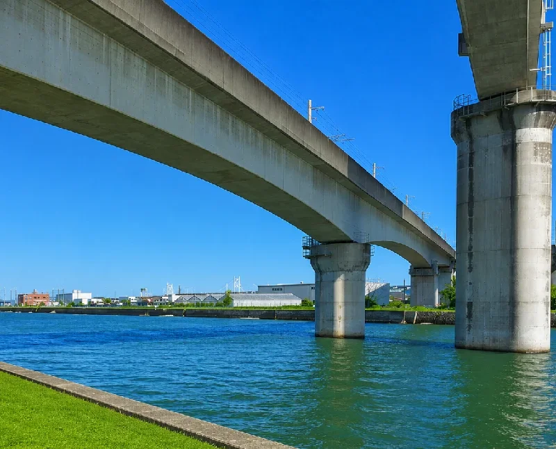 大束川河口