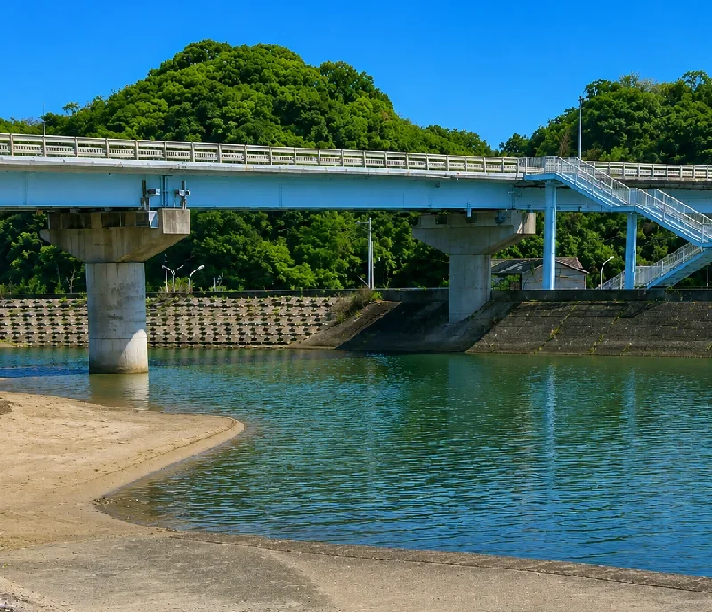 宍喰川河口