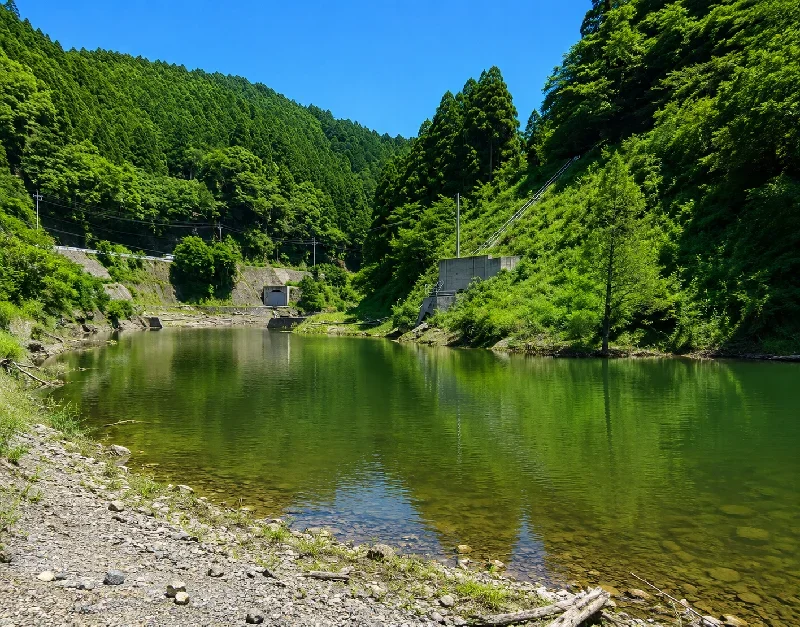江川ダムバックウォーター
