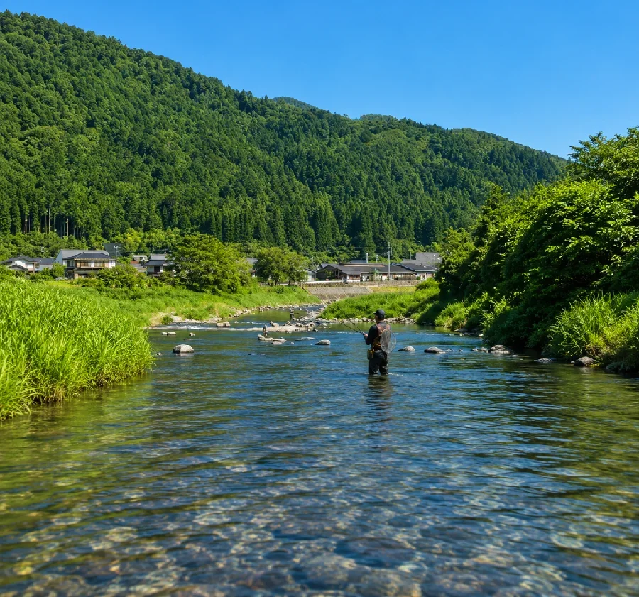 和良川漁協、法師丸橋周辺