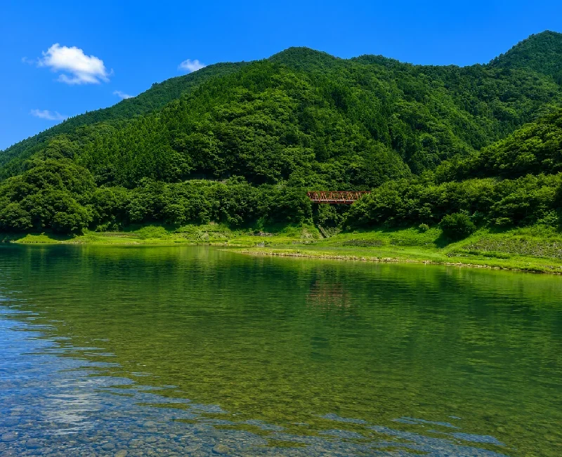 椿山ダム日高川筋