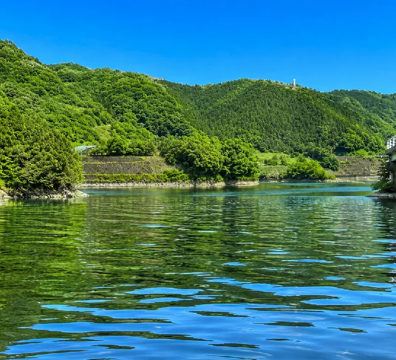 末武川ダム高垣大橋周辺