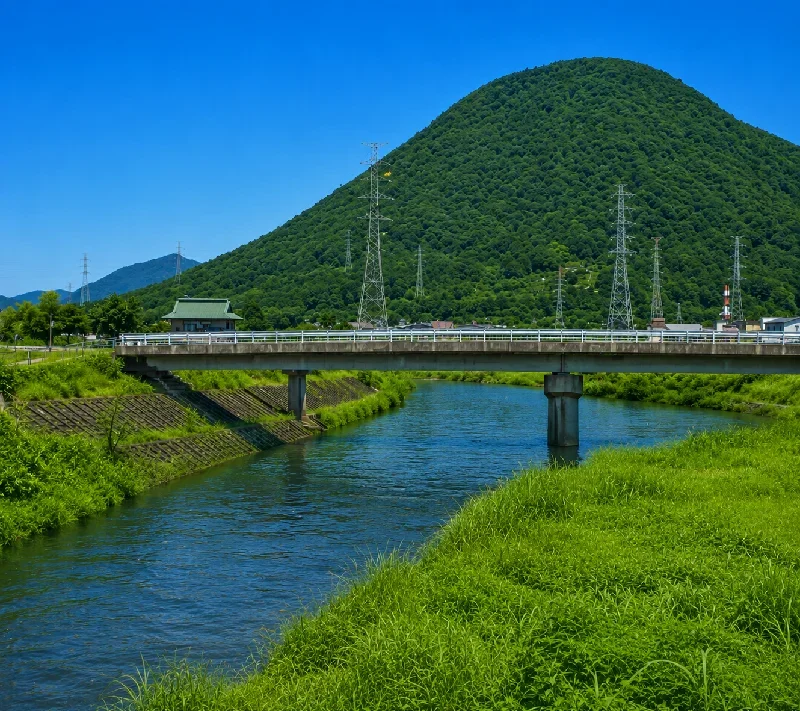 下川津橋周辺