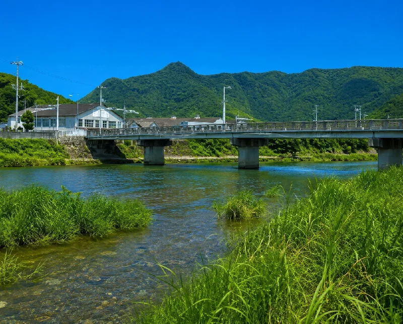 財田川染川橋周辺
