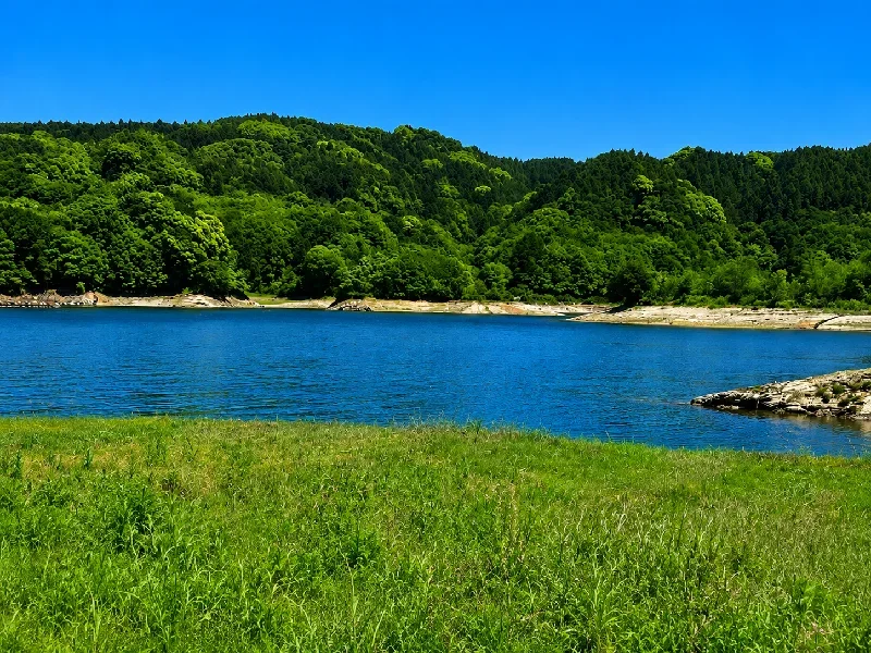 牛頸ダム湖畔公園周辺