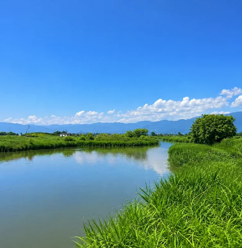 家棟川野田橋付近
