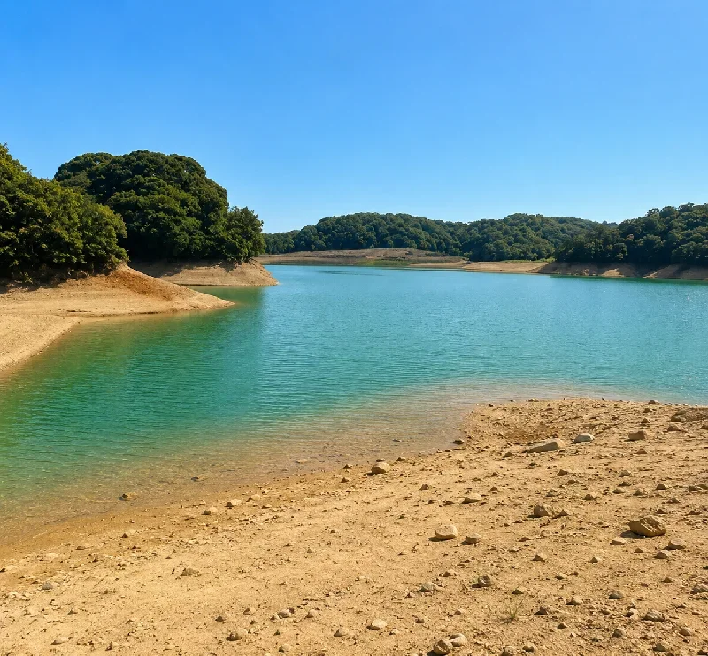笠城ダム公園周辺