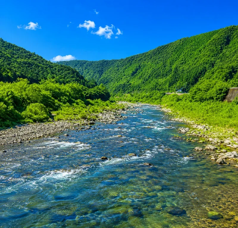 昭和大橋周辺