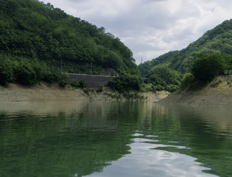 一庫ダム国崎大橋周辺