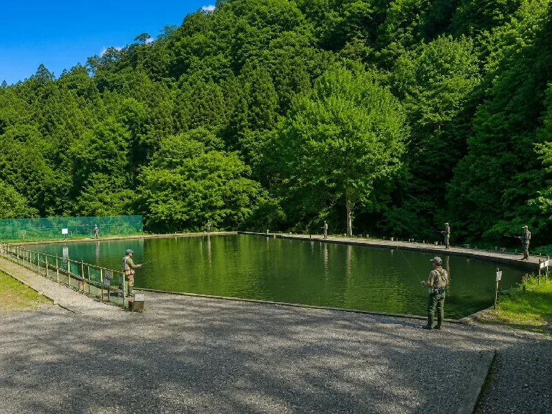 千早川マス釣り場ルアー・フライ専用区