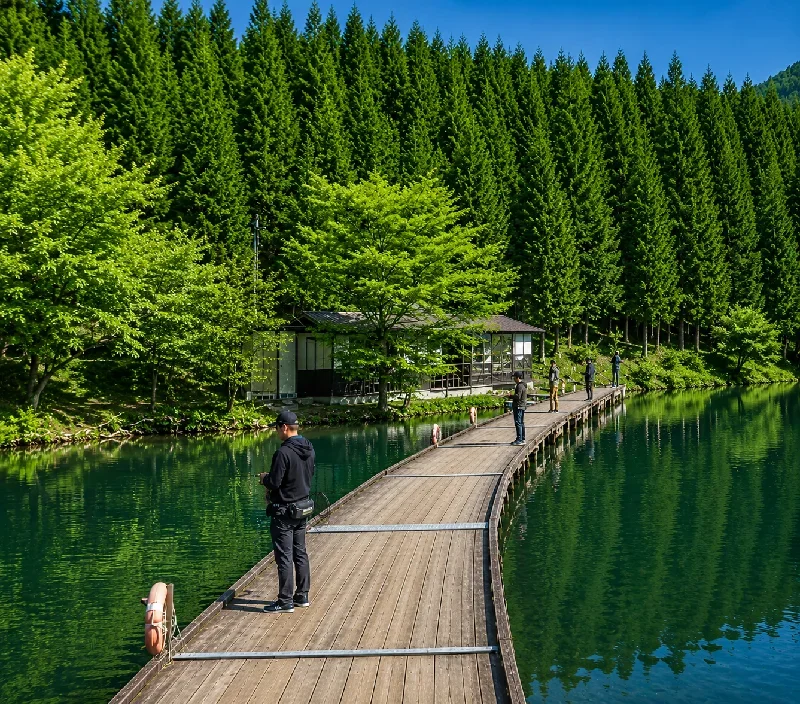 浮き桟橋エリア