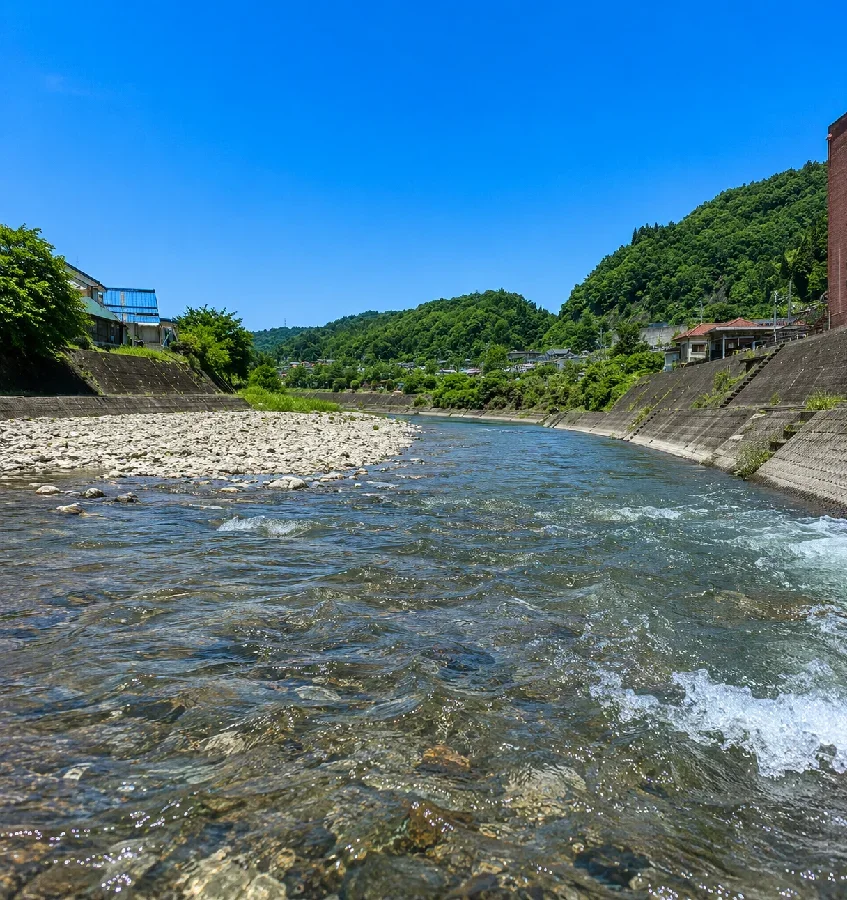 土岐川瑞浪駅周辺