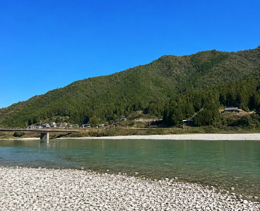 熊野川北山川合流地点付近