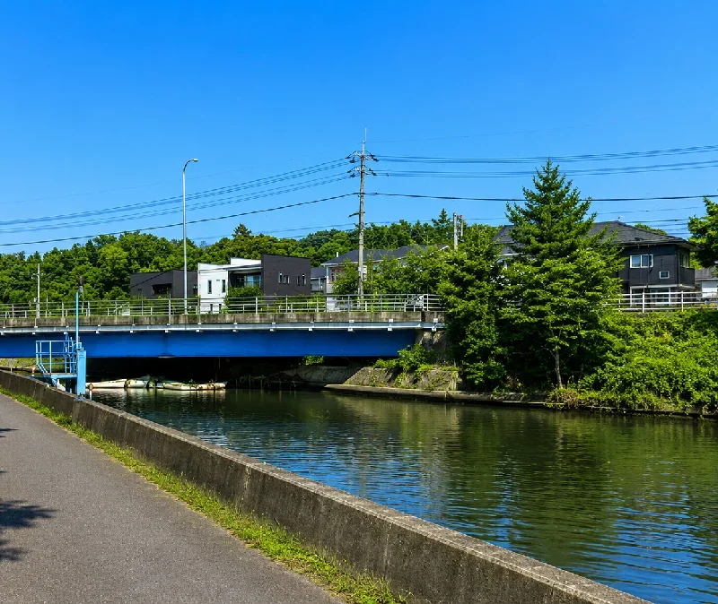 湖山川流出口