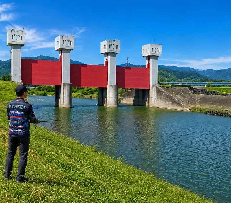 波介川水門周辺