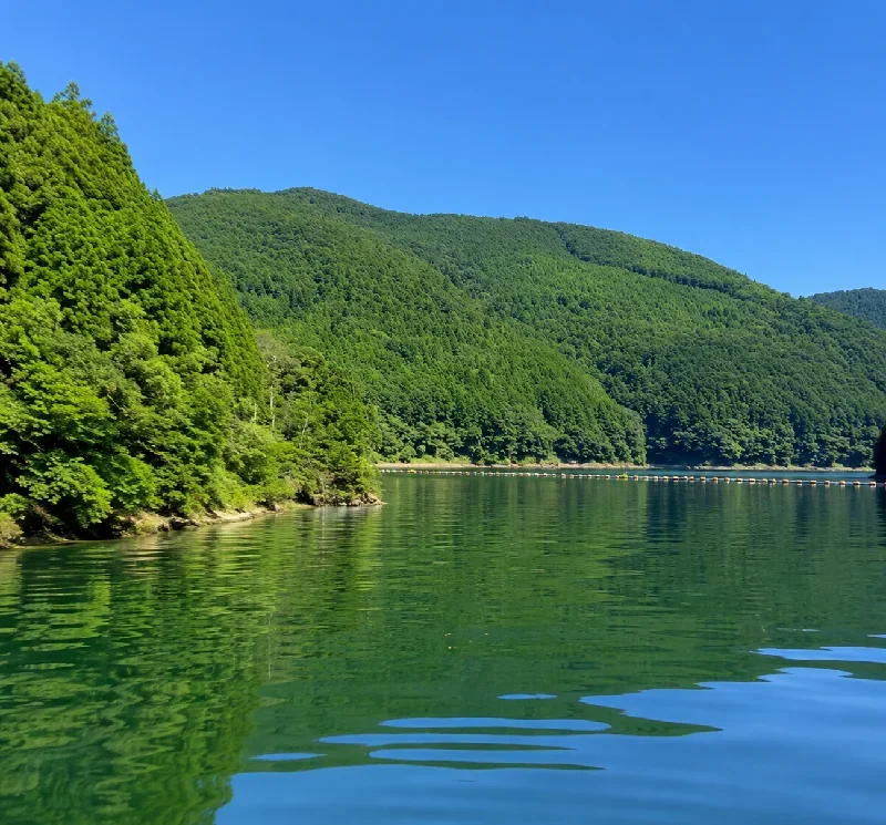 る合川ダム三川合流点