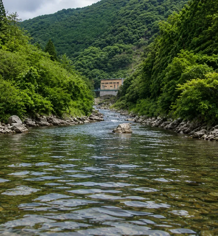 七川ダム下流