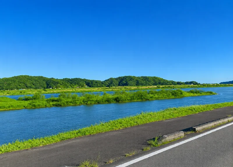 中筋川四万十川合流部