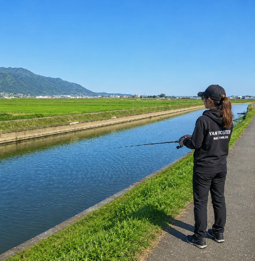 中江川アングラーズパーク海津付近