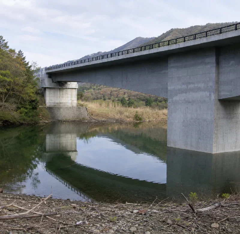 樋の谷橋付近