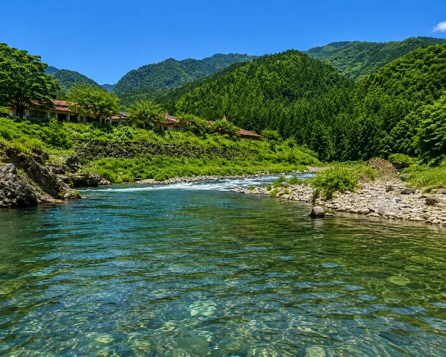 板取川ふれあい大橋周辺