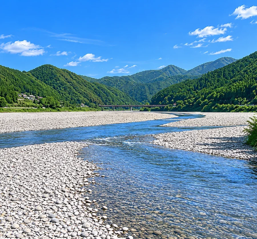 大塔川合流周辺