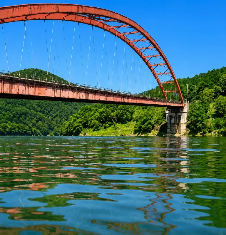 七川ダム今津橋周辺