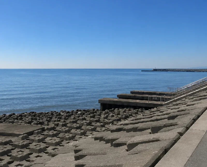 相模川河口茅ヶ崎側