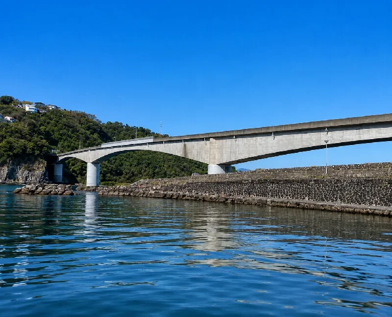 岩大橋下