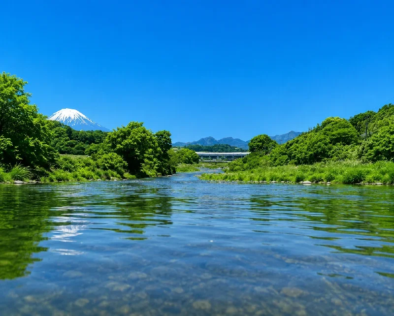 土屋橋付近