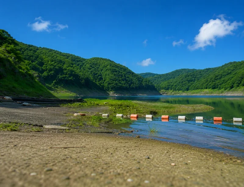鶴田ダムへらぶな岬