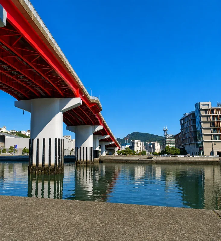 浦上川河口