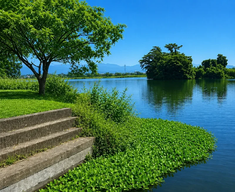 江津湖動植物園前